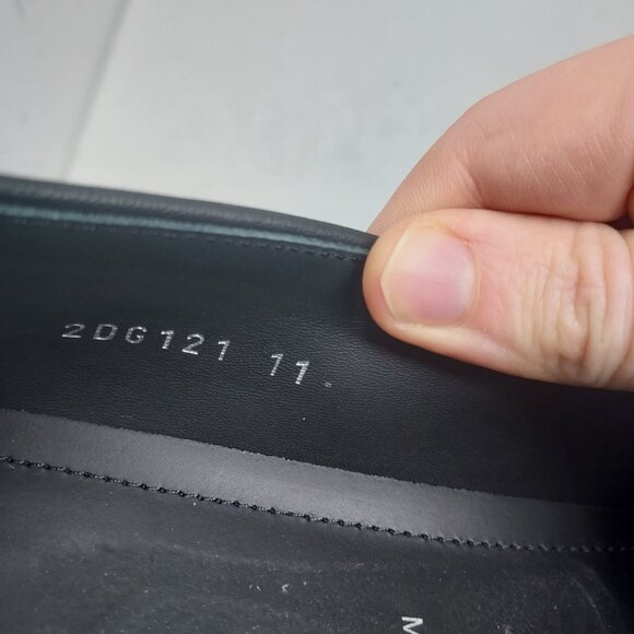 Prada Logo Black Mens Suede Loafer Size UK 11 /US 12 MENS Comes with box and dus - Picture 3 of 10